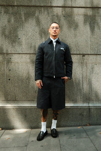 PINSTRIPE WORK JACKET