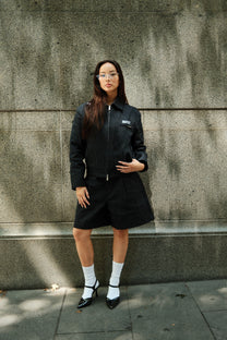 PINSTRIPE WORK JACKET