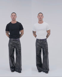 (WHITE) TEA PARTY RIBBED TEE